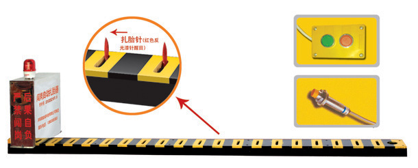 隆化县V3嵌入式闯岗自动扎胎器/阻车器